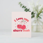 Ich Liebe, du würst viel Postkarte (Stehend Vorderseite)