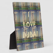 Ich liebe Dubai Fotoplatte (Seite)
