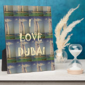 Ich liebe Dubai Fotoplatte (Seite)