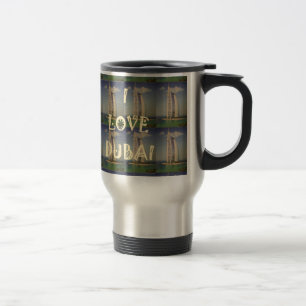Ich liebe Dubai Reisebecher