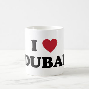 Ich liebe Dubai Vereinigte Arabische Emirate Kaffeetasse