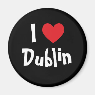 Ich liebe Dublin Magnet