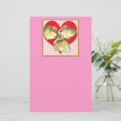 Ich Liebe Ducklings! Briefpapier (Stehend Vorderseite)