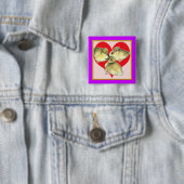 Ich Liebe Ducklings! Button (Beispiel)