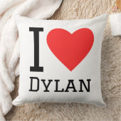 Ich liebe Dylan Kissen (Decke)