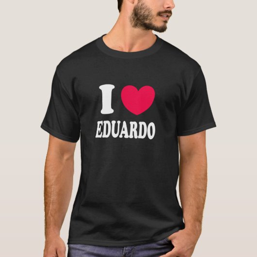 Ich liebe Eduardo T-Shirt (Vorderseite)