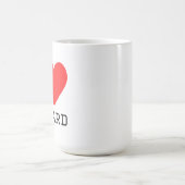 Ich liebe Edward Kaffeetasse (Mittel)