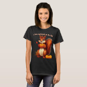 Ich liebe Eichhörnchen im Herbst T-Shirt (Vorne ganz)