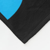 Ich Liebe ein gutes Dump Funny Snowboarden Lover a Fleecedecke (Ecke)