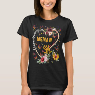 Ich Liebe, eine Blume zu sein, die sich als Handsc T-Shirt