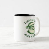 Ich Liebe einen Mann mit Bart-Design Zweifarbige Tasse (VorderseiteRechts)
