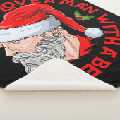 Ich Liebe einen Mann mit Bart Hipster Weihnachtsma Sherpadecke (3/4)