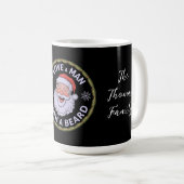 Ich Liebe einen Mann mit einem Bärenfreund Kaffeetasse (VorderseiteRechts)