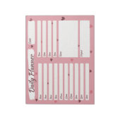 Ich Liebe einen Tagesplaner Notizblock (Rotiert)