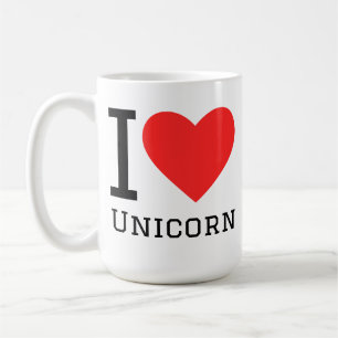 Ich liebe Einhorn Kaffeetasse