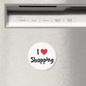 Ich liebe Einkaufen Magnet (In Situ (Geschirrspüler))