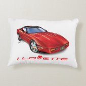 ICH LIEBE EINZIGARTIGE AUTODESIGN DEKOKISSEN (Rückseite)