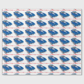 ICH LIEBE EINZIGARTIGE AUTODESIGN GESCHENKPAPIER (Flach)