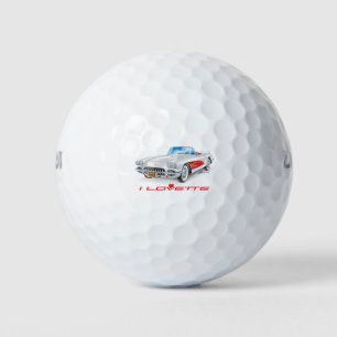 ICH LIEBE EINZIGARTIGE AUTODESIGN GOLFBALL