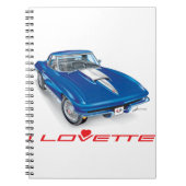 ICH LIEBE EINZIGARTIGE AUTODESIGN NOTIZBLOCK (Vorderseite)