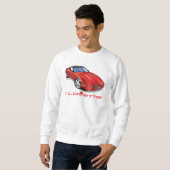 ICH LIEBE EINZIGARTIGE AUTODESIGN SWEATSHIRT (Vorne ganz)