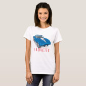 ICH LIEBE EINZIGARTIGE AUTODESIGN T-Shirt (Vorne ganz)