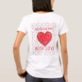 ICH LIEBE EINZIGARTIGE AUTODESIGN T-Shirt (Rückseite)