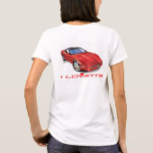 ICH LIEBE EINZIGARTIGE AUTODESIGN T-Shirt (Rückseite)