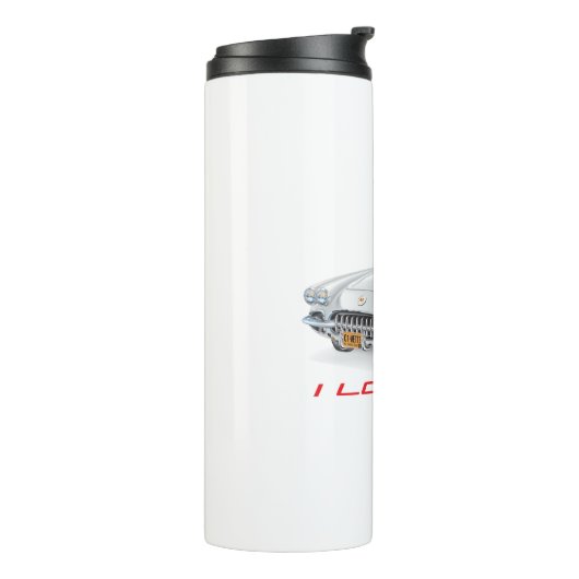 ICH LIEBE EINZIGARTIGE AUTODESIGN THERMOSBECHER (Nach links gedreht)