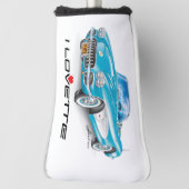 Ich liebe einzigartiges Auto-Design Golf Kopfbedec Headcover (Rotieren 90)