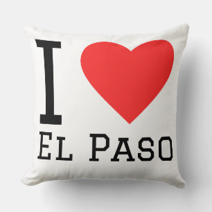 Ich liebe El Paso Kissen