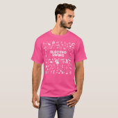 Ich liebe Electro Swing Musik T-Shirt (Vorne ganz)