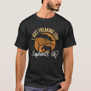 Ich liebe Elefanten einfach wahnsinnig ok Mammut-W T-Shirt