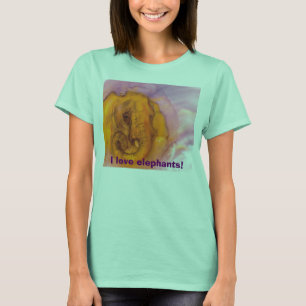 Ich Liebe Elefanten! T-Shirt