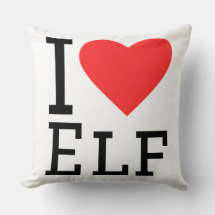 Ich liebe Elf Kissen