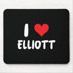 Ich liebe Elliott - Herz Mousepad