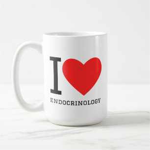 Ich liebe Endokrinologie Kaffeetasse