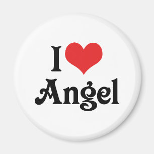 Ich liebe Engel Magnet
