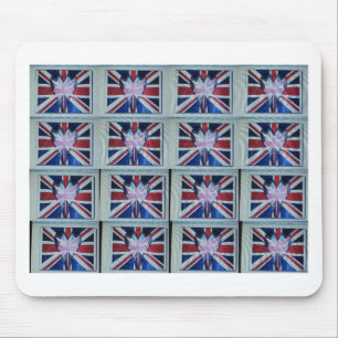 Ich liebe England Kunstprint Mousepad