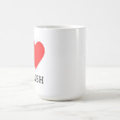 Ich liebe Englisch  Kaffeetasse (Mittel)