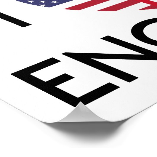 Ich Liebe Englisch Poster. Poster (Ecke)