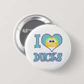 Ich liebe Enten Button (Vorne & Hinten)