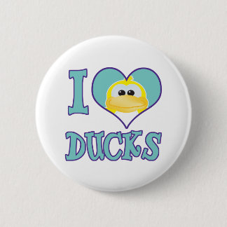 Ich liebe Enten Button