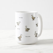 Ich liebe Enten Kaffeetasse (VorderseiteRechts)