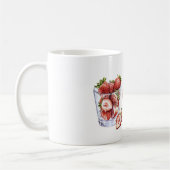 Ich liebe Erdbeeren Kaffeetasse (Links)