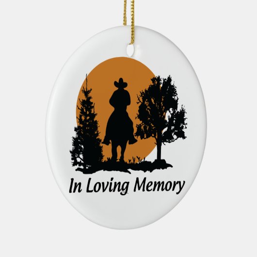 Ich liebe Erinnerung Keramik Ornament (Rechts)