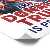 Ich Liebe es, als ich Weckte und Trump Präsident F Poster (Ecke)