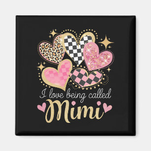 Ich liebe es, an Muttertag Mimi Oma Mama genannt z Magnet