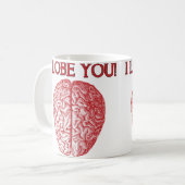 Ich liebe es, dass Sie Geek Nerd Liebe Funny Mug o Kaffeetasse (Vorderseite Links)