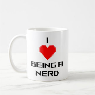 Ich liebe es, ein Nerd zu sein Kaffeetasse
